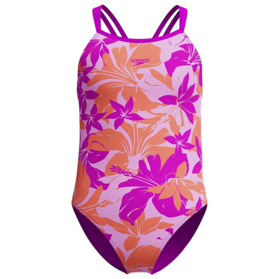 Speedo Παιδικό μαγιό Girls Printed Twinstrap